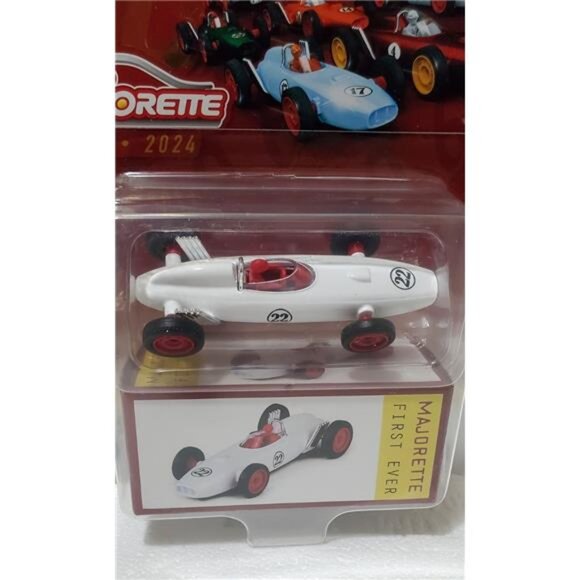 60th Anniversary Edition Majorette First Ever Diecast Car WHITE #22 Collectible - Picture 2 of 10